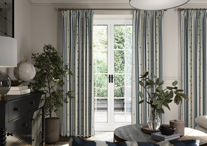 The British Stripe Co. William, Polzeath No.1 - Made to Measure Curtains - Image 3